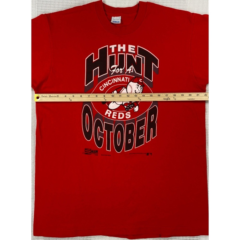 Vintage Cincinnati Reds MLB Baseball T-Shirt Red Men's XL - Picture 4 of 5